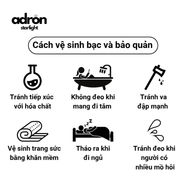 Vòng cổ ngôi sao 8 cánh Adron